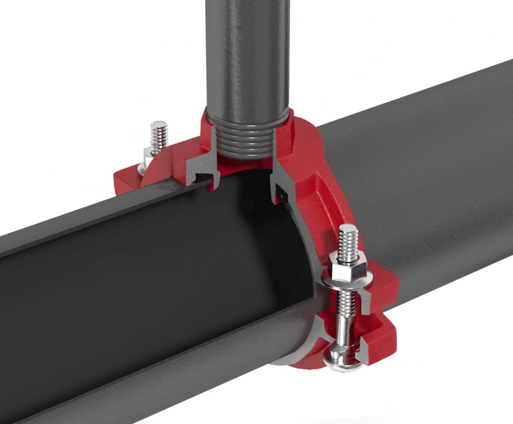 Mechanical Tee Grooved Outlet